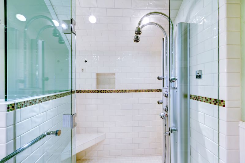 Shower with Multiple Showerheads